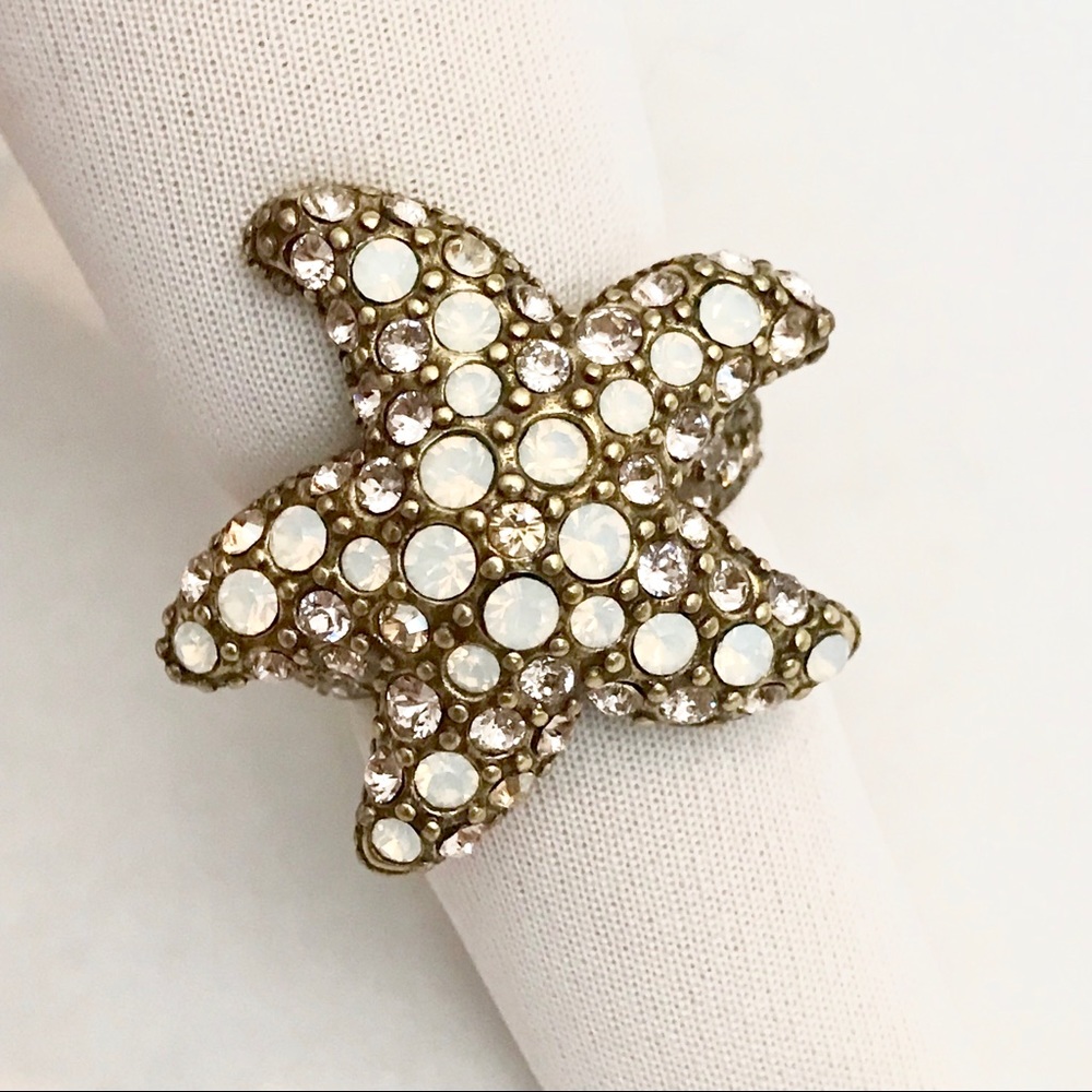 Heidi Daus | Flashy Opal Ring | Starfish | Sz 7